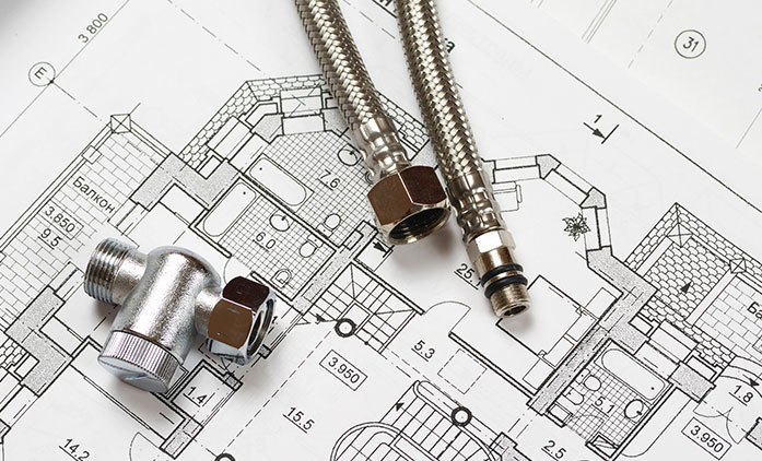 Piping equipment with detailed plan